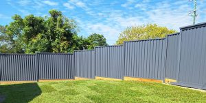 Picture of colorbond fence in cairns