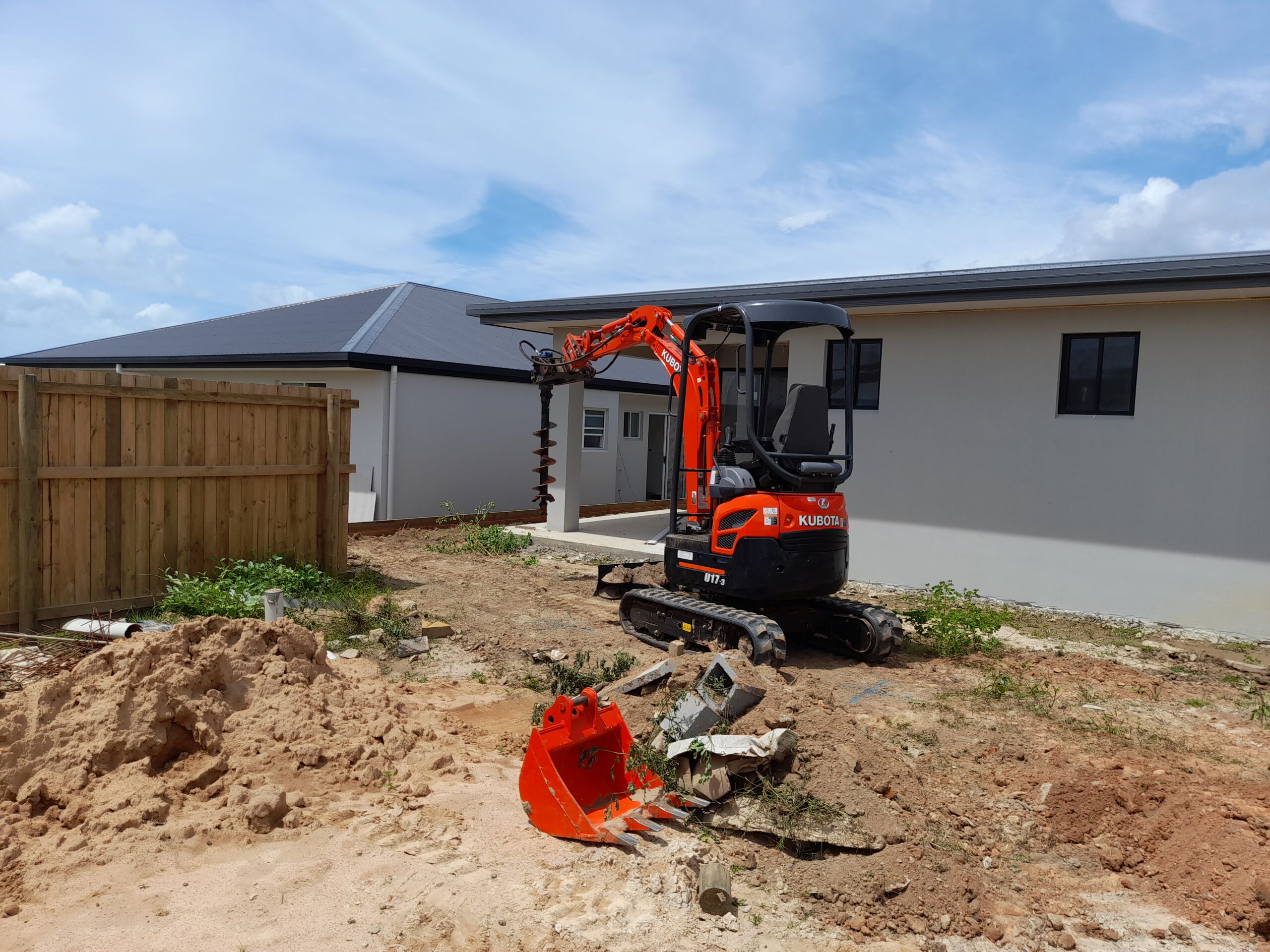 cairns earthworks new home build